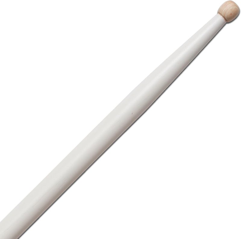 Vic Firth Corpsmaster® Signature Snare Drumsticks - Ralphie Hardimon Jr. - Wood Tip - White - Image 1